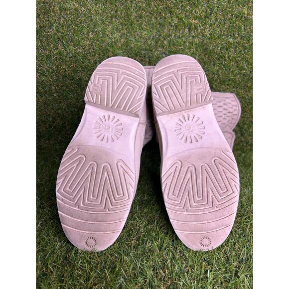 Ugg Shani‎ Perforated Leather Mid-Calf Slip On Boots 5.5 - Picture 8 of 13